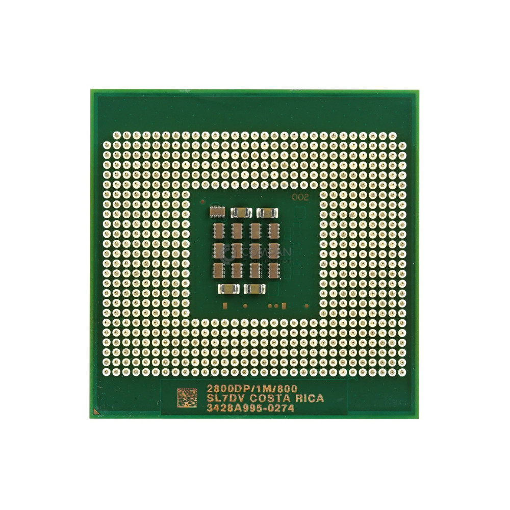 SL7DV INTEL XEON  2.80GHZ  1-CORE  1MB L2 CACHE 103W PGA604